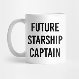 Future Starship Captain (White) Mug